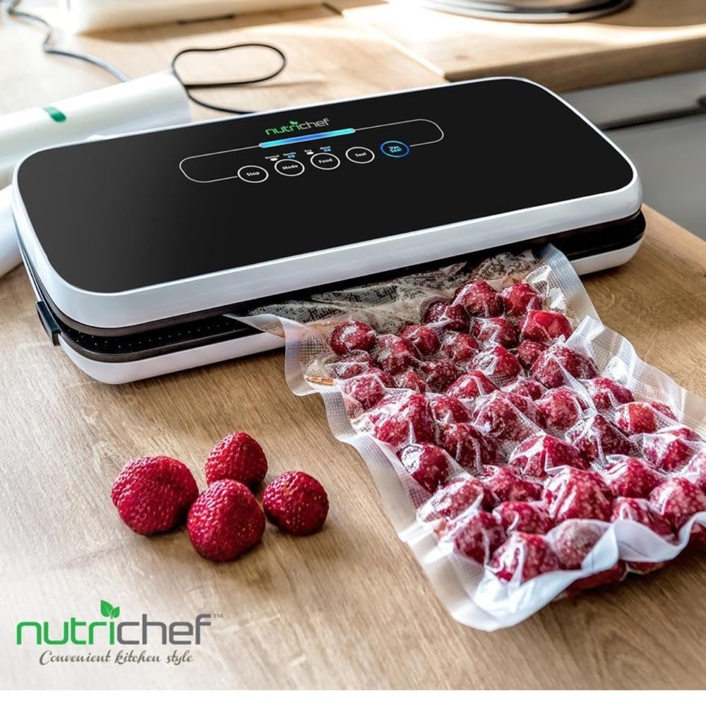 NutriChef Automatic Vacuum Sealer System Electric Air Sealing Food Preserver